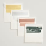 "Foothills" - Wedding Invitations in Grass by Alethea and Ruth - Envelope Liner Options