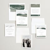 "Foothills" - Wedding Invitations in Grass by Alethea and Ruth - Invitation Suite