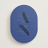 "Centro" - Wedding Invitations in Marseille Bleu by Up Up Creative - Front