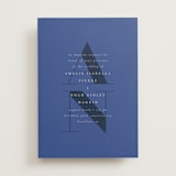 "Centro" - Wedding Invitations in Marseille Bleu by Up Up Creative - Front