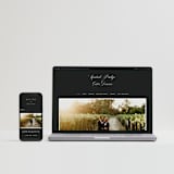 "schiacciata" - Wedding Invitations in Black Dahlia by chocomocacino - FREE Wedding Website