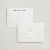 "schiacciata" - Wedding Invitations in Black Dahlia by chocomocacino - FREE Recipient Addressing