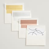 "Union Stack" - Wedding Invitations in Diamond by Jessica Corliss - Envelope Liner Options