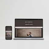 "Film" - Wedding Invitations in Coffee by JoAnn Jinks - FREE Wedding Website