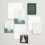 "winter's edge" - Wedding Invitations in Alpine by Eric Clegg - Invitation Suite