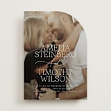 "Dashing" - Wedding Invitations in Pearl by Benita Crandall - Front