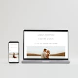 "Dashing" - Wedding Invitations in Pearl by Benita Crandall - FREE Wedding Website