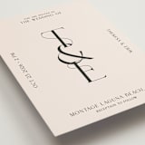 "Engraved" - Wedding Invitations in Charcoal by Claudia Orengo - Detail
