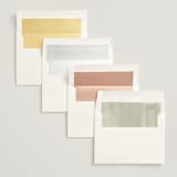 "Amelia" - Wedding Invitations in Olive by Kristie Kern - Envelope Liner Options