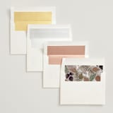 "Autumnal" - Wedding Invitations in Natural by Alethea and Ruth - Envelope Liner Options