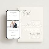 "Corner" - Wedding Invitations in Silk by Kelly Schmidt - FREE Wedding Website
