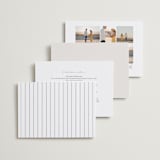 "Everlasting" - Wedding Invitations in Cotton by FRANI - Back of Card Options