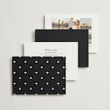 "Simply Classic" - Wedding Invitations in Ebony by Laura Hamm - Back of Card Options