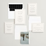 "Warm affection" - Wedding Invitations in Cotton by Stacey Meacham - Invitation Suite