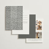 "Elegant Ethno" - Wedding Invitations in Noir by FRANI - Back of Card Options