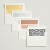 "Elegant Ethno" - Wedding Invitations in Noir by FRANI - Envelope Liner Options