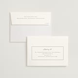 "Minimalist Photo" - Wedding Invitations in Ivory by Nicole Walsh - FREE Recipient Addressing