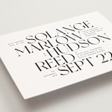 "Carino" - Wedding Invitations in Brise by Pati Cascino - Detail