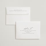 "Daybreak" - Wedding Invitations in Dove by Olivia Kanaley Inman - FREE Recipient Addressing