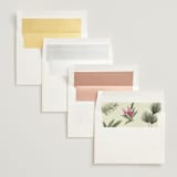 "Tropical garden" - Wedding Invitations in Lime by Elly - Envelope Liner Options