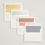 "Aligning" - Wedding Invitations in Tuxedo by Genna Blackburn - Envelope Liner Options