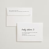 "Allure" - Wedding Invitations in Cloud by JoAnn Jinks - FREE Recipient Addressing