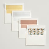 "Flutter" - Wedding Invitations in Sunset by Jen Owens - Envelope Liner Options