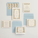 "Flutter" - Wedding Invitations in Sunset by Jen Owens - Invitation Suite
