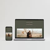 "Simple Type" - Wedding Invitations in Olive Branch by Stacey Meacham - FREE Wedding Website