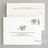 "Enchanted" - Wedding Invitations in Bark by Griffinbell Paper Co. - FREE Recipient Addressing