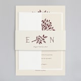 "Enchanted" - Wedding Invitations in Bark by Griffinbell Paper Co. - Assembled
