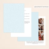 "Gilt Agate" - Wedding Invitations in Navy by Kaydi Bishop - Back of Card