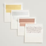 "Gone To Seed" - Wedding Invitations in Taupe by Honeybunch Studio - Envelope Liner Options