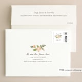 "Longwood Estates" - Wedding Invitations in Peach Sorbet by Jennifer Wick - FREE Recipient Addressing