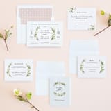 "Longwood Estates" - Wedding Invitations in Peach Sorbet by Jennifer Wick - Invitation Suite
