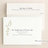 "Outside" - Wedding Invitations in Navy by Rebecca Bowen - FREE Recipient Addressing