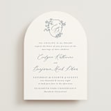 "Close to my Heart" - Wedding Invitations in Twilight Whisper by Design Lotus - Front