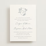 "Close to my Heart" - Wedding Invitations in Twilight Whisper by Design Lotus - Front
