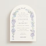 "Hydrangea" - Wedding Invitations in Toscana by Claudia Orengo - Front