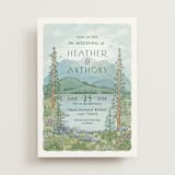 "Sierra" - Wedding Invitations in Spruce by Paper Sun Studio - Front