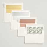 "Sierra" - Wedding Invitations in Spruce by Paper Sun Studio - Envelope Liner Options