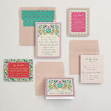 "Whimsical Hand Illustrated Crest" - Wedding Invitations in Peony by Jackie Crawford - Invitation Suite