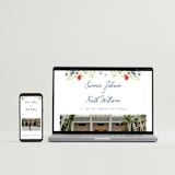 "Wildflower Romance" - Wedding Invitations in Ivory by frau brandt - FREE Wedding Website