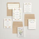 "Wildflower Romance" - Wedding Invitations in Ivory by frau brandt - Invitation Suite