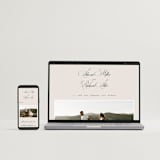 "Sibonie" - Wedding Invitations in Ivory by Melanie Kosuge - FREE Wedding Website