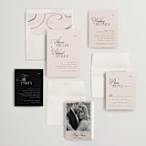 "Sibonie" - Wedding Invitations in Ivory by Melanie Kosuge - Invitation Suite