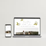 "Limelight" - Wedding Invitations in Linen by Olivia Kanaley Inman - FREE Wedding Website