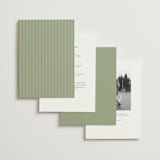 "Greenwood" - Wedding Invitations in Garden by Kelly Schmidt - Back of Card Options