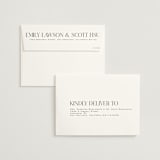 "Clarity" - Wedding Invitations in Diamond by Heather Cairl - FREE Recipient Addressing
