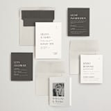 "Clarity" - Wedding Invitations in Diamond by Heather Cairl - Invitation Suite
